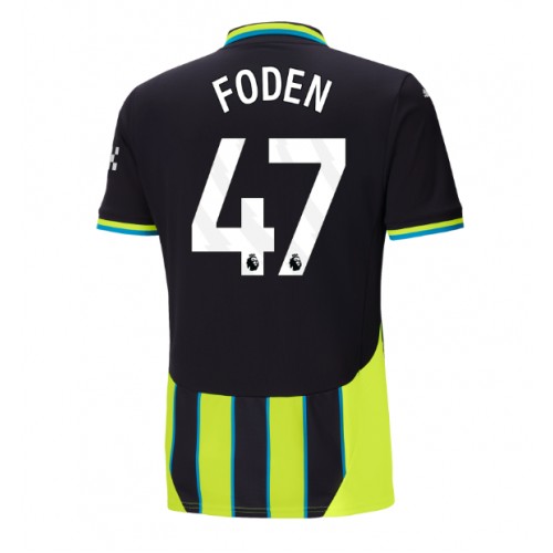 Dres Manchester City Phil Foden #47 Gostujuci 2024-25 Kratak Rukav